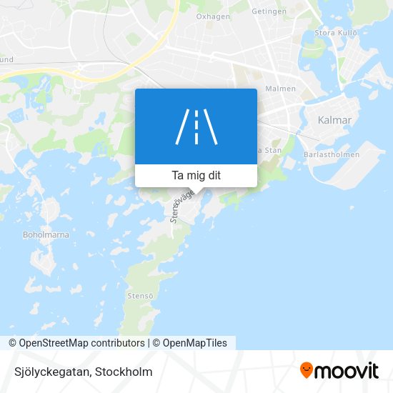 Sjölyckegatan karta