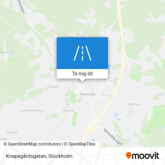 Knapegårdsgatan karta