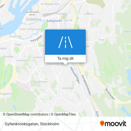 Gyllenkrooksgatan karta