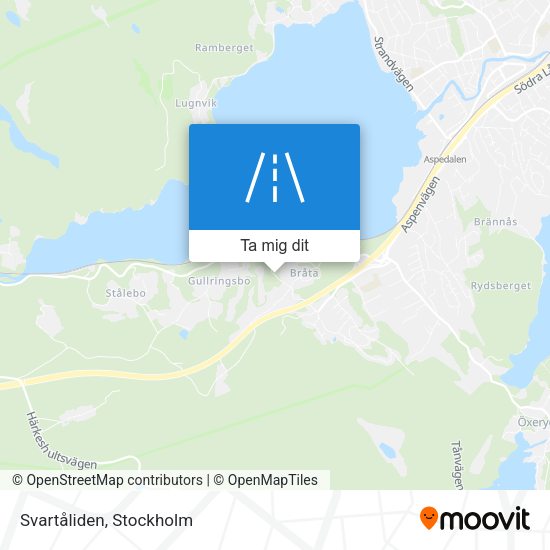 Svartåliden karta