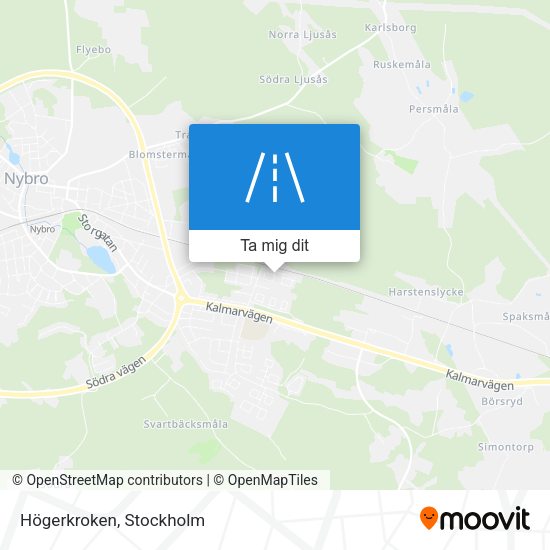 Högerkroken karta