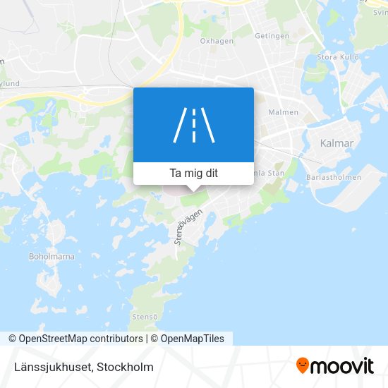 Länssjukhuset karta