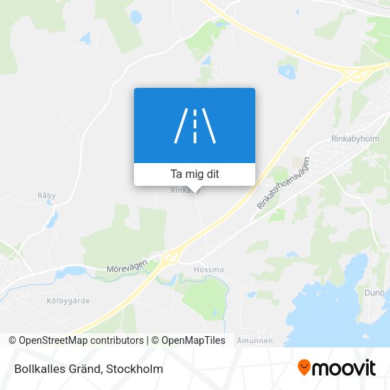 Bollkalles Gränd karta