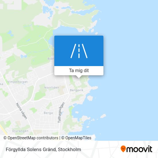 Förgyllda Solens Gränd karta