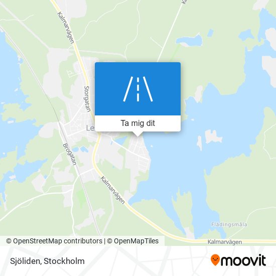 Sjöliden karta