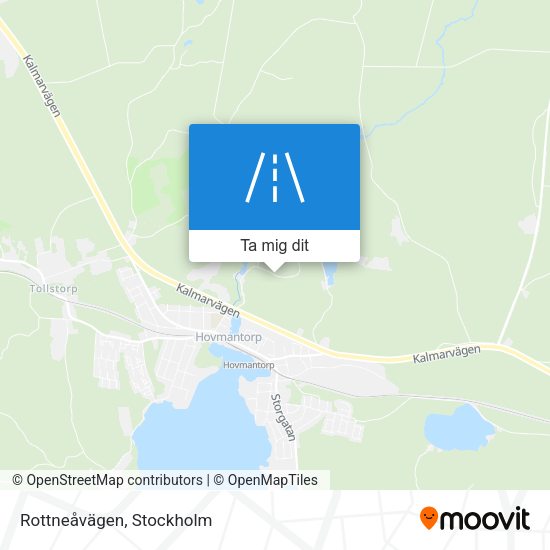 Rottneåvägen karta