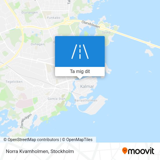 Norra Kvarnholmen karta