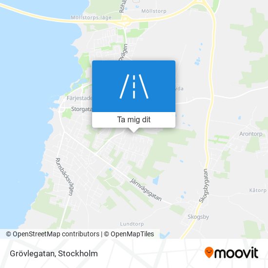 Grövlegatan karta