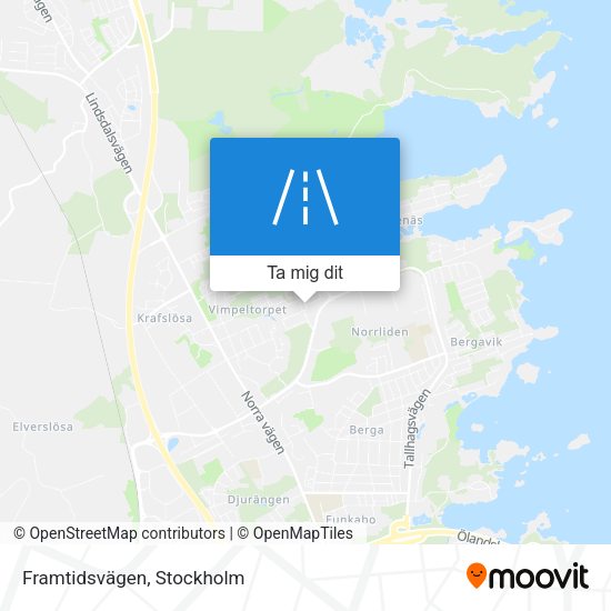 Framtidsvägen karta