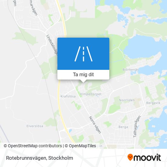 Rotebrunnsvägen karta