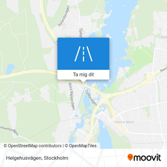 Helgehusvägen karta