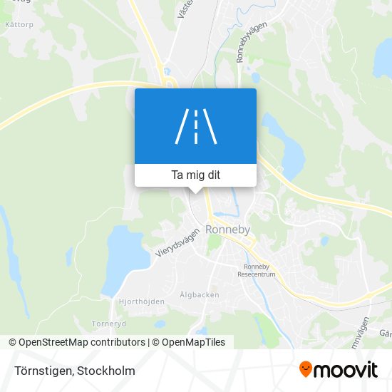 Törnstigen karta