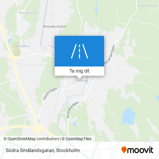 Södra Smålandsgatan karta