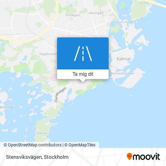 Stensviksvägen karta