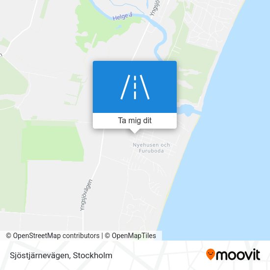 Sjöstjärnevägen karta