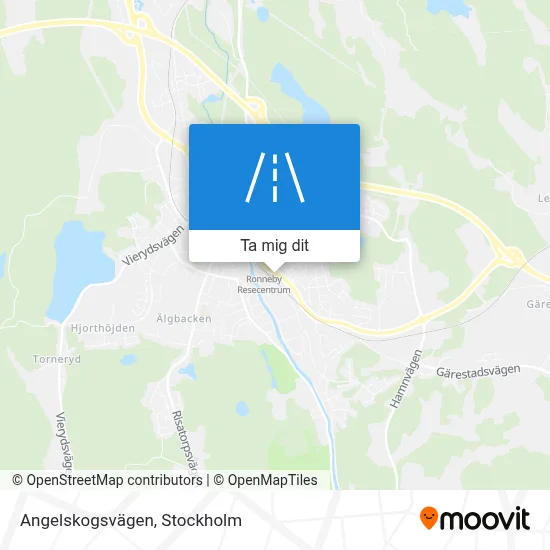 Angelskogsvägen karta