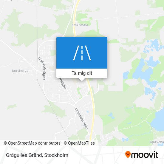 Grågulles Gränd karta