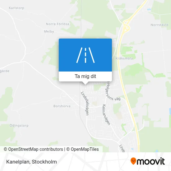 Kanelplan karta