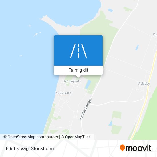 Ediths Väg karta