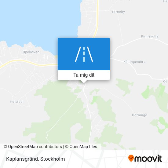 Kaplansgränd karta