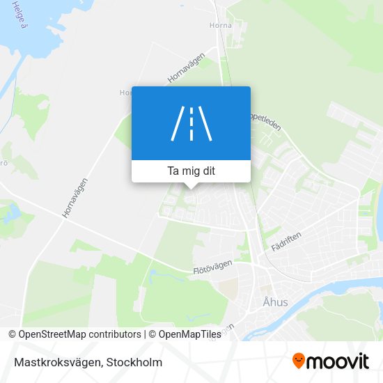Mastkroksvägen karta