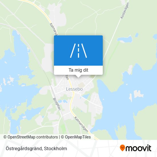 Östregårdsgränd karta