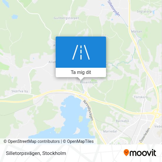 Silletorpsvägen karta