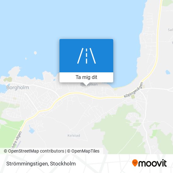 Strömmingstigen karta