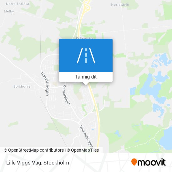 Lille Viggs Väg karta