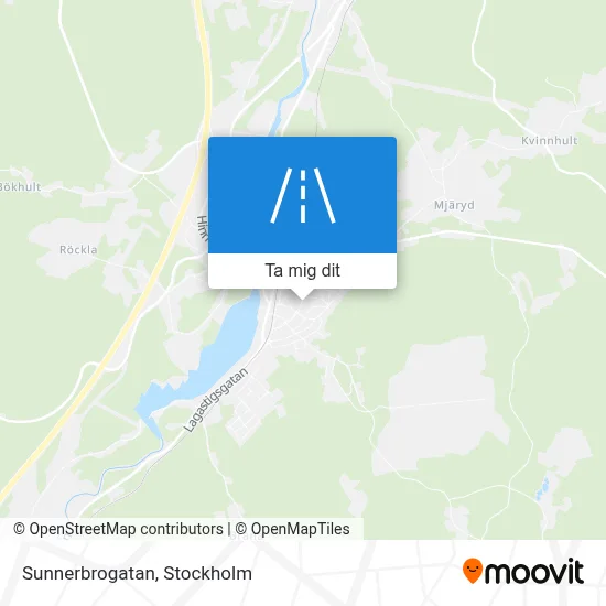 Sunnerbrogatan karta