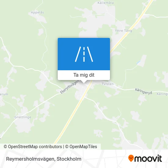 Reymersholmsvägen karta