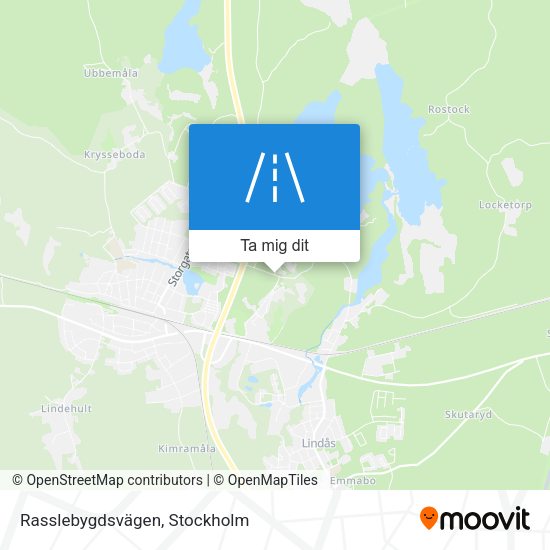 Rasslebygdsvägen karta