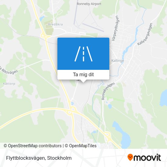 Flyttblocksvägen karta