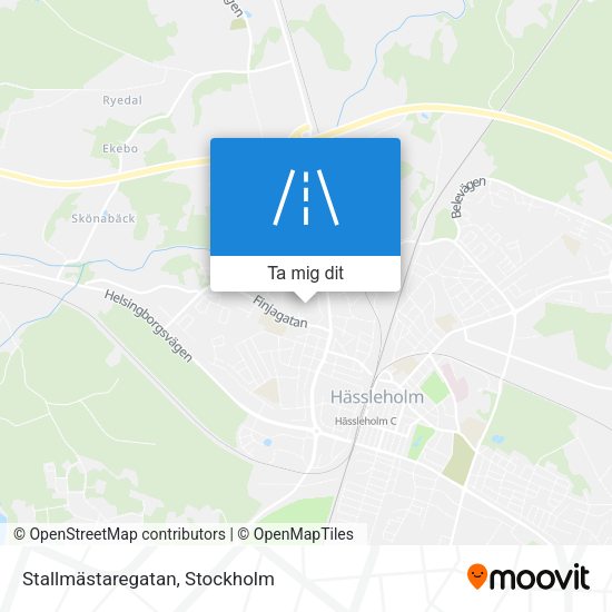 Stallmästaregatan karta