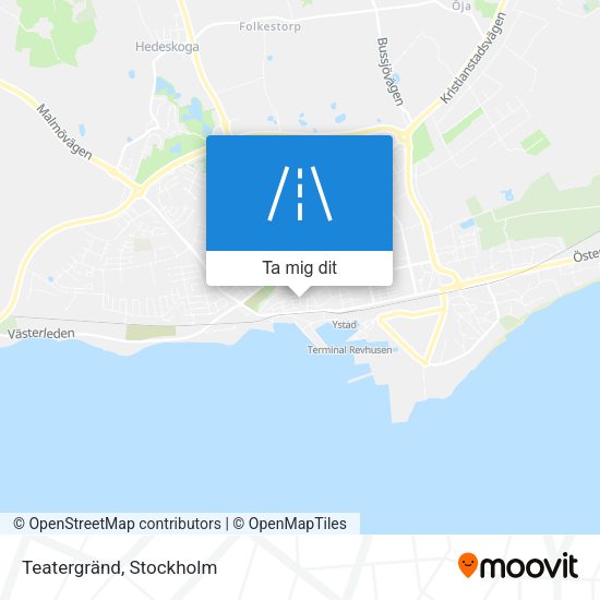 Teatergränd karta