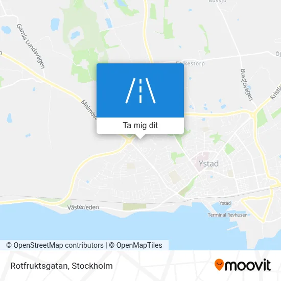 Rotfruktsgatan karta