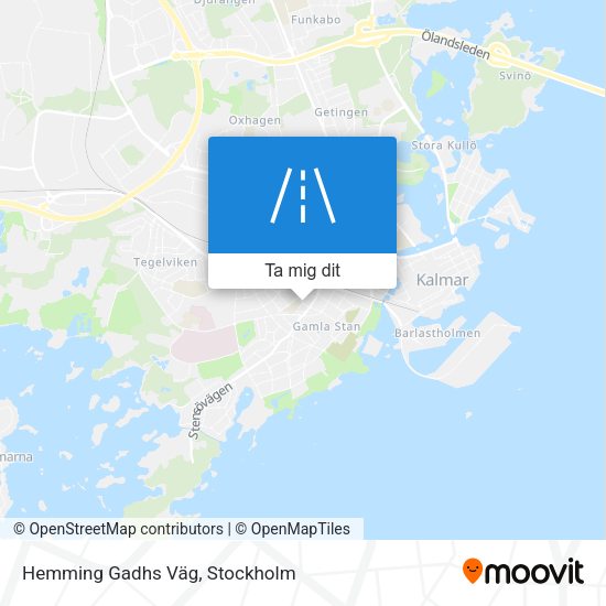 Hemming Gadhs Väg karta