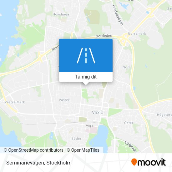 Seminarievägen karta