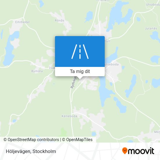 Höljevägen karta