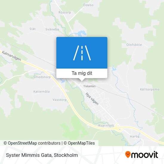 Syster Mimmis Gata karta