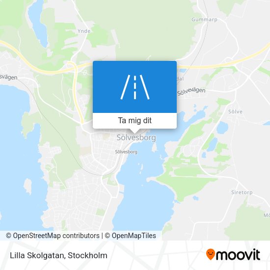 Lilla Skolgatan karta