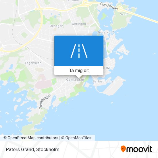 Paters Gränd karta