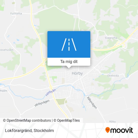 Lokförargränd karta