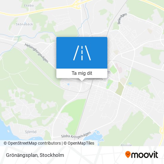 Grönängsplan karta