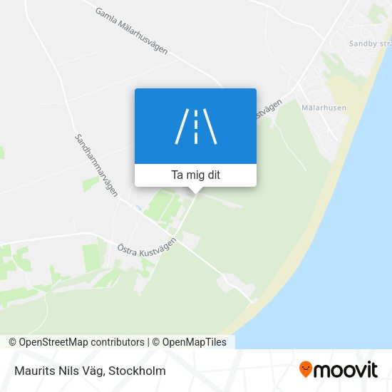 Maurits Nils Väg karta