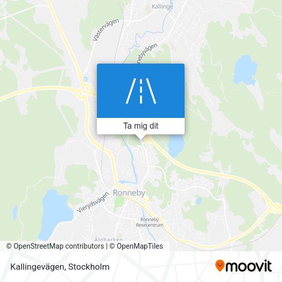 Kallingevägen karta