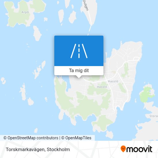 Torskmarkavägen karta