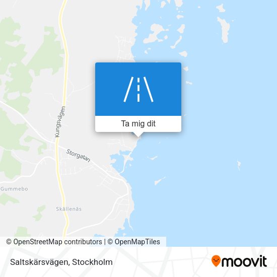 Saltskärsvägen karta
