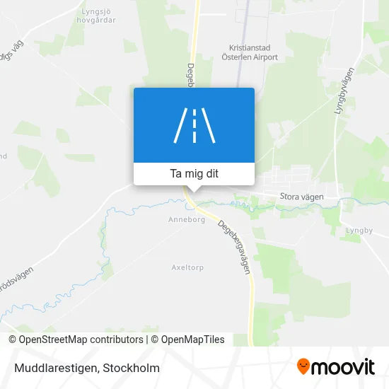 Muddlarestigen karta