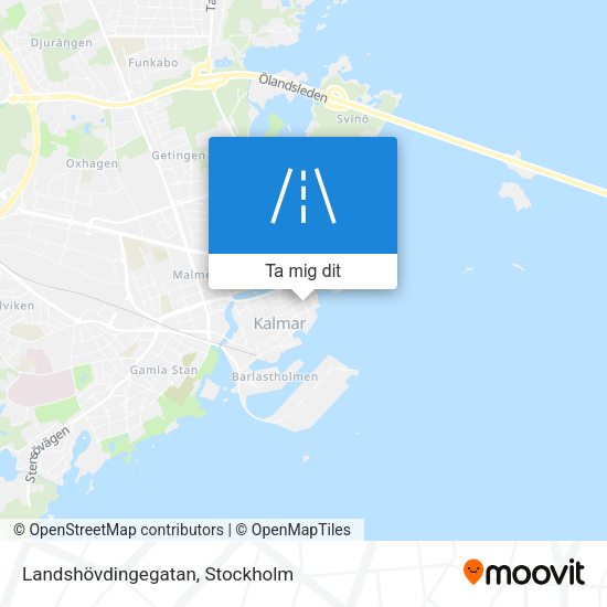 Landshövdingegatan karta